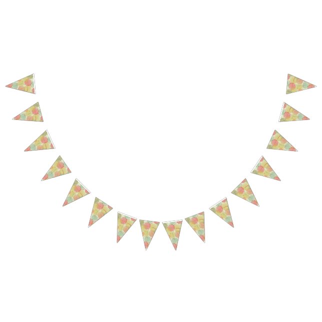 Illustrationen digitales Papier fallen Herbstholz Wimpelkette (Alle)