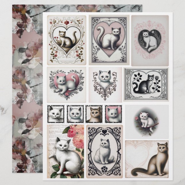 Illustrationen im Vintage-Stil von schwarzen und r (Vorne/Hinten)