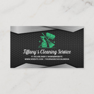 Illustrationen über Reinigungseinrichtungen Visitenkarte