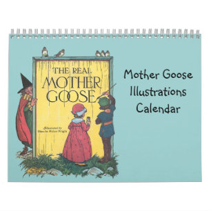 Illustrationen von Mutter Gänse Kalender
