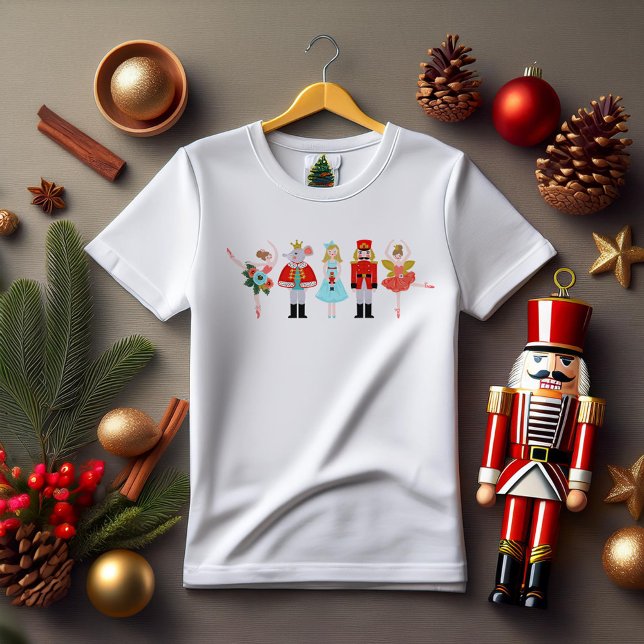 Illustrationen zu Weihnachts-Nutcracker T-Shirt (Von Creator hochgeladen)