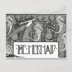 Illustrationen zur Natur und Mythen von Walker Postkarte