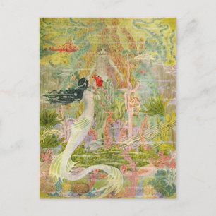 Illustrationen zur Natur und Mythen von Walker Postkarte