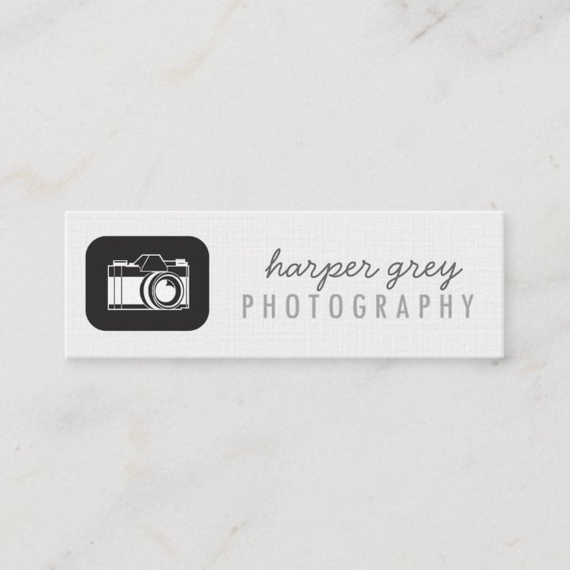 Illustrations-Fotografie-Visitenkarte Mini Visitenkarte (Vorderseite)