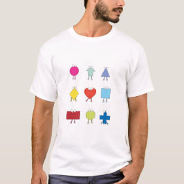 Illustrationsdesign für niedliche Gestaltzeichen T-Shirt