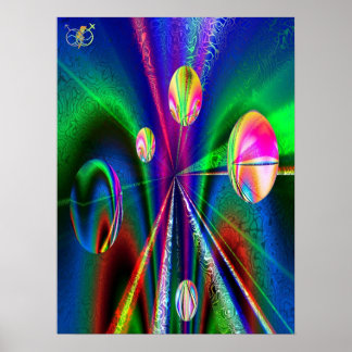 Illustrationsschwindel Poster