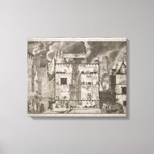 Illustrationsvertretung, wie neue lange leinwanddruck