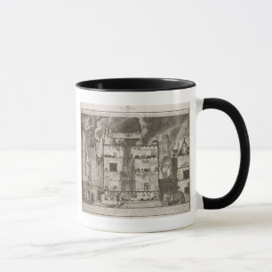 Illustrationsvertretung, wie neue lange tasse