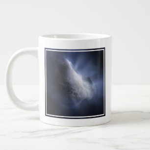 Illustrative Nah-up der Comet Tempel. Jumbo-Tasse