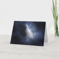 Illustrative Nah-up der Comet Tempel.