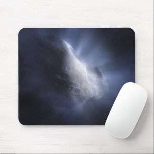 Illustrative Nah-up der Comet Tempel. Mousepad