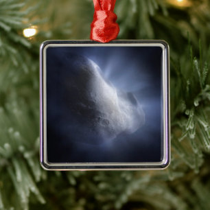 Illustrative Nah-up der Comet Tempel. Ornament Aus Metall