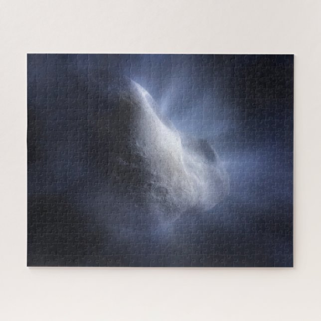 Illustrative Nah-up der Comet Tempel. Puzzle (Horizontal)