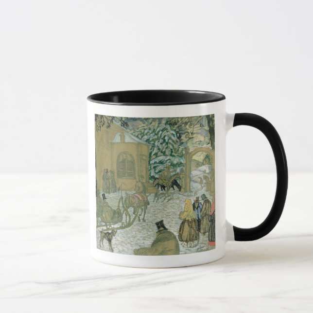 Illustraton für "Dubrovsky", durch Alexander Tasse (Rechts)
