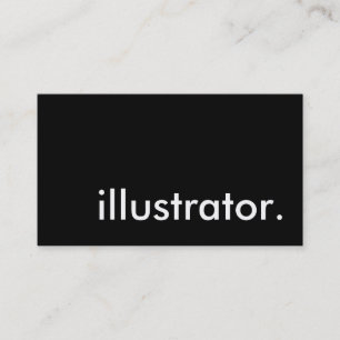 Illustrator. Visitenkarte