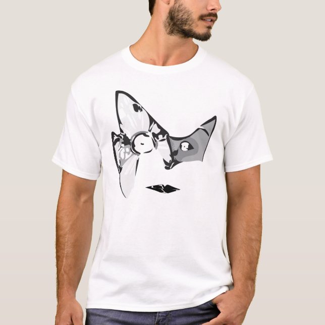 Illustratorgesicht T-Shirt (Vorderseite)