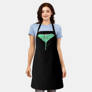 Illustriert Green Lunar Moth Schürze