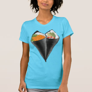 Illustriert Sushi Handroll T - Shirt