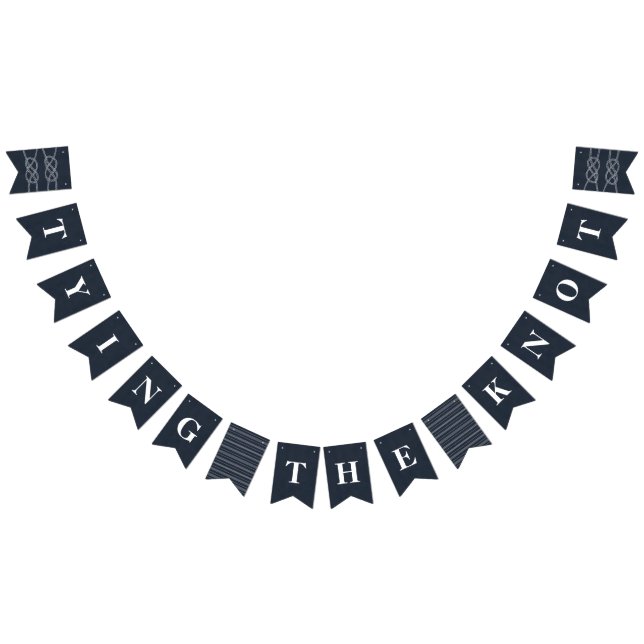 Illustrierte Bannerfahnen für Knot - Marine Wimpelkette (Alle)