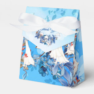 Illustrierte Blume für Weißer Wasserfarben Geschenkschachtel