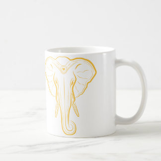 Illustrierte Elefant-Tasse Tasse