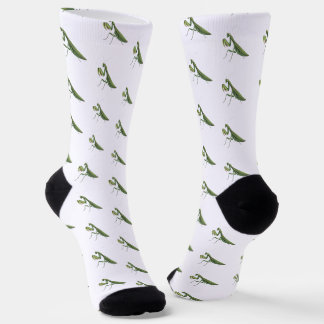 Illustrierte Gottesanbeterin Socken