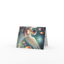 Illustrierte Grußkarte Yan