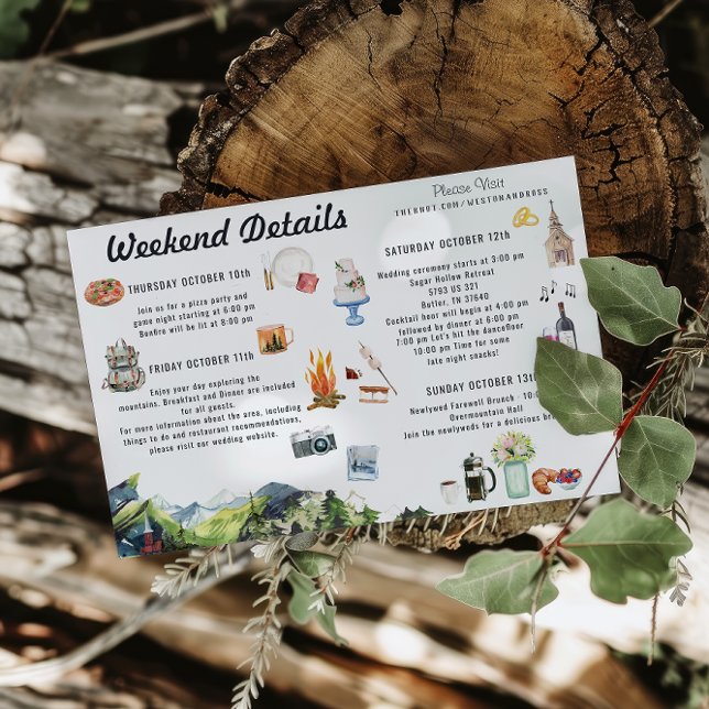 Illustrierte Hochzeitskarte Einladung (Von Creator hochgeladen)