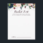 Illustrierte Hochzeitszettelkarten für Wasserfarbe Postkarte<br><div class="desc">Diese illustrierten Hochzeitskarten in Aquarellfarben sind die perfekte Wahl für einen einfachen Hochzeitsempfang oder ein einfaches Brautparty. Das Design mit kunstvoll handbemalten Aquarellblau, bordeauxrot, rot, rot, blüten Rose und Pfannkuchen mit eleganten grünen Blätter inspiriere die farbenfrohe, idyllische Herbstschönheit. Ändern Sie den Wortlaut in Anzug jedes Lebensereignisses. Das Schild der Schaufelliste...</div>