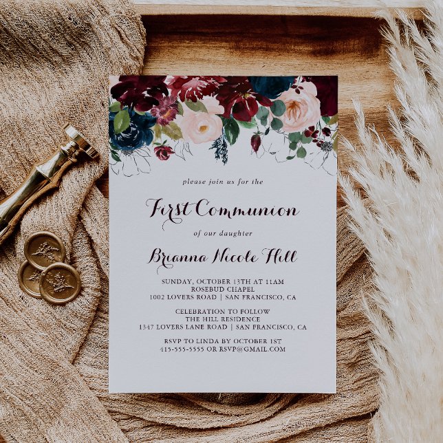 Illustrierte Kalligraphie der Wasserfarbe Erste Ko Einladung (Von Creator hochgeladen)