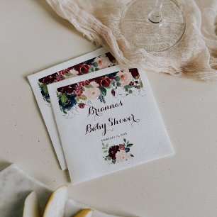 Illustrierte Kinderdusche für Wasserfarben Serviette