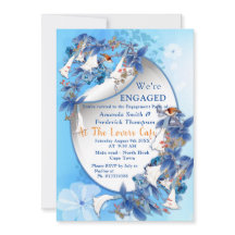 Illustrierte Moon-Blume-Verlobung