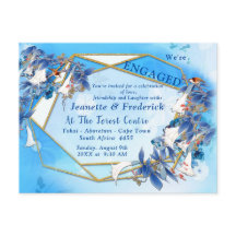 Illustrierte Moon-Blume-Verlobung