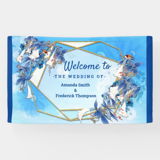 Illustrierte Moonblume Banner (Horizontal)