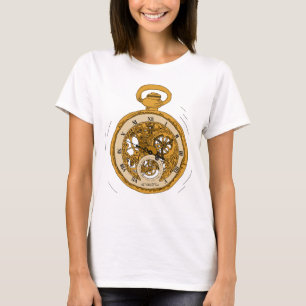Illustrierte Pocket Watch T-Shirt