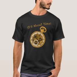 Illustrierte Pocket Watch, Wortspiel T-Shirt