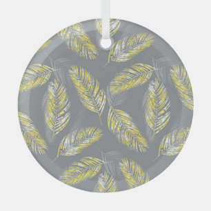 Illustrierte Tukane: tropisches Marmorieren Ornament Aus Glas