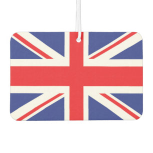 Illustrierte Version der britischen Flagge Autolufterfrischer