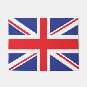 Illustrierte Version der britischen Flagge Fußmatte