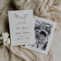 Illustrierte Whimsikeits-Hochzeit