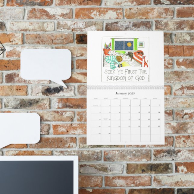 Illustrierter Christlicher Schriftskalender Kalender (Von Creator hochgeladen)