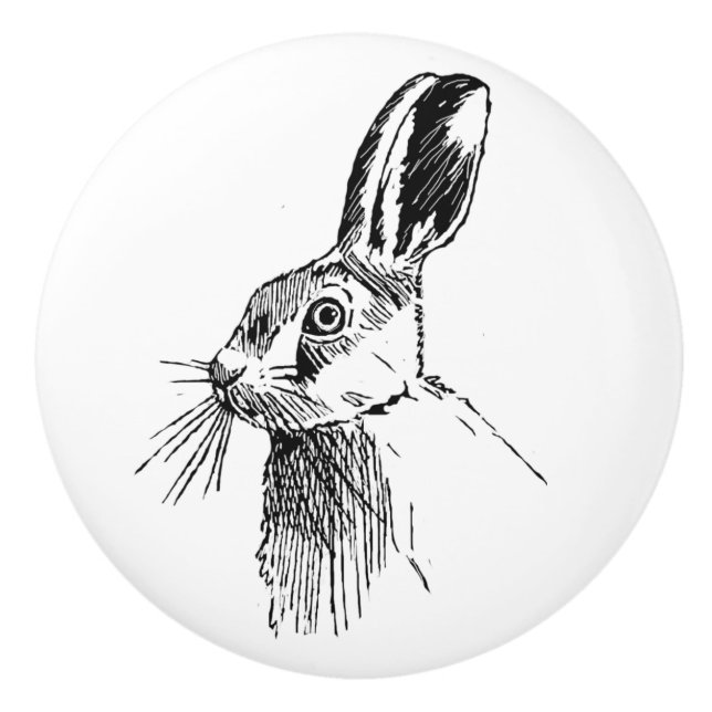 Illustrierter Griff der Hasen (Vorderseite)