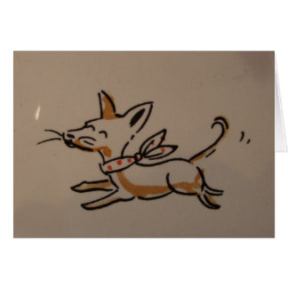 Illustrierter Hund - Chihauhau