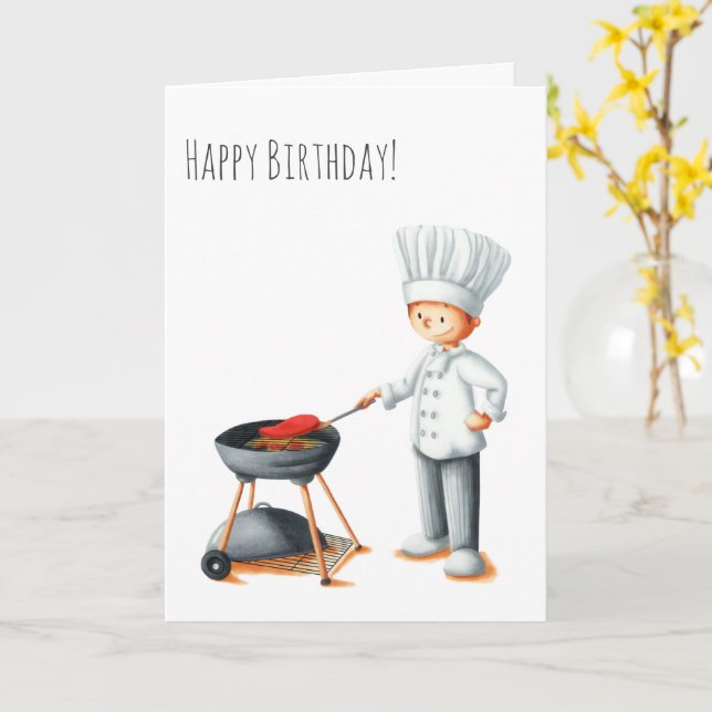 Lustige Geburtstagskarte Für Ehemann – Burger & Pommes Design Für Jeden Geburtstag