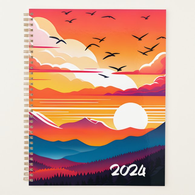 Illustrierter Planer 2024 (Vorderseite)