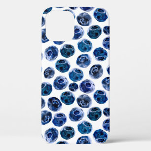 Illustriertes Blaubeeren-Set-Muster Case-Mate iPhone Hülle