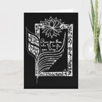 Illustriertes Zitat von inspirierenden roten Flags