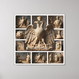 IllyrianAltarRelics-SacredEagleArtBundleII HERSYM Leinwanddruck