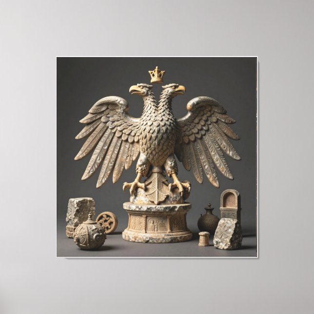 IllyrianAltarRelics-SacredEagleArtBundleVIIHERSYM  Leinwanddruck (Vorderseite)