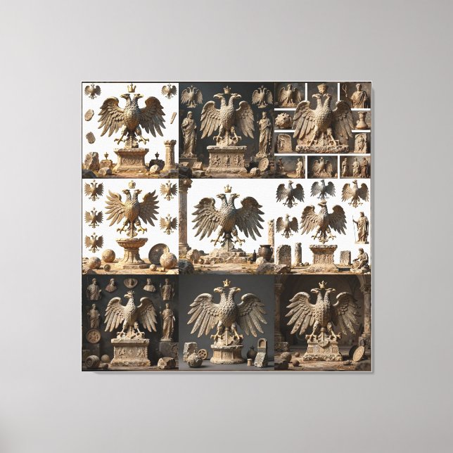 IllyrischerAltarRelikteHeiligerAdlerKunstBundle IX Leinwanddruck (Vorderseite)